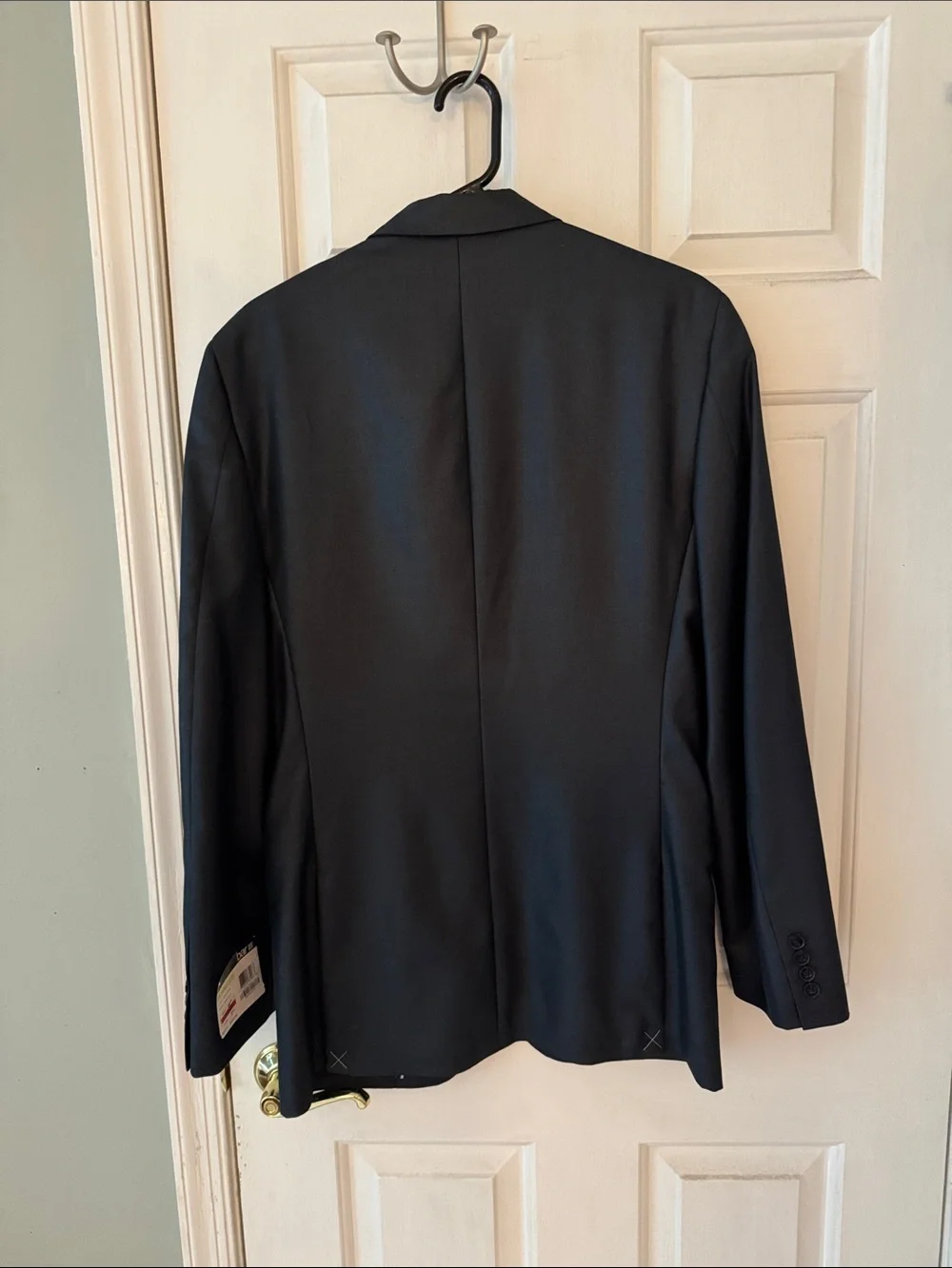 Bar III Men's Dark Navy Two-Button Single-Breasted Blazer